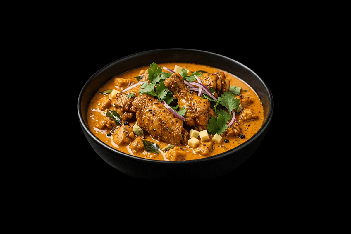 Chicken Wings with Masala Curry